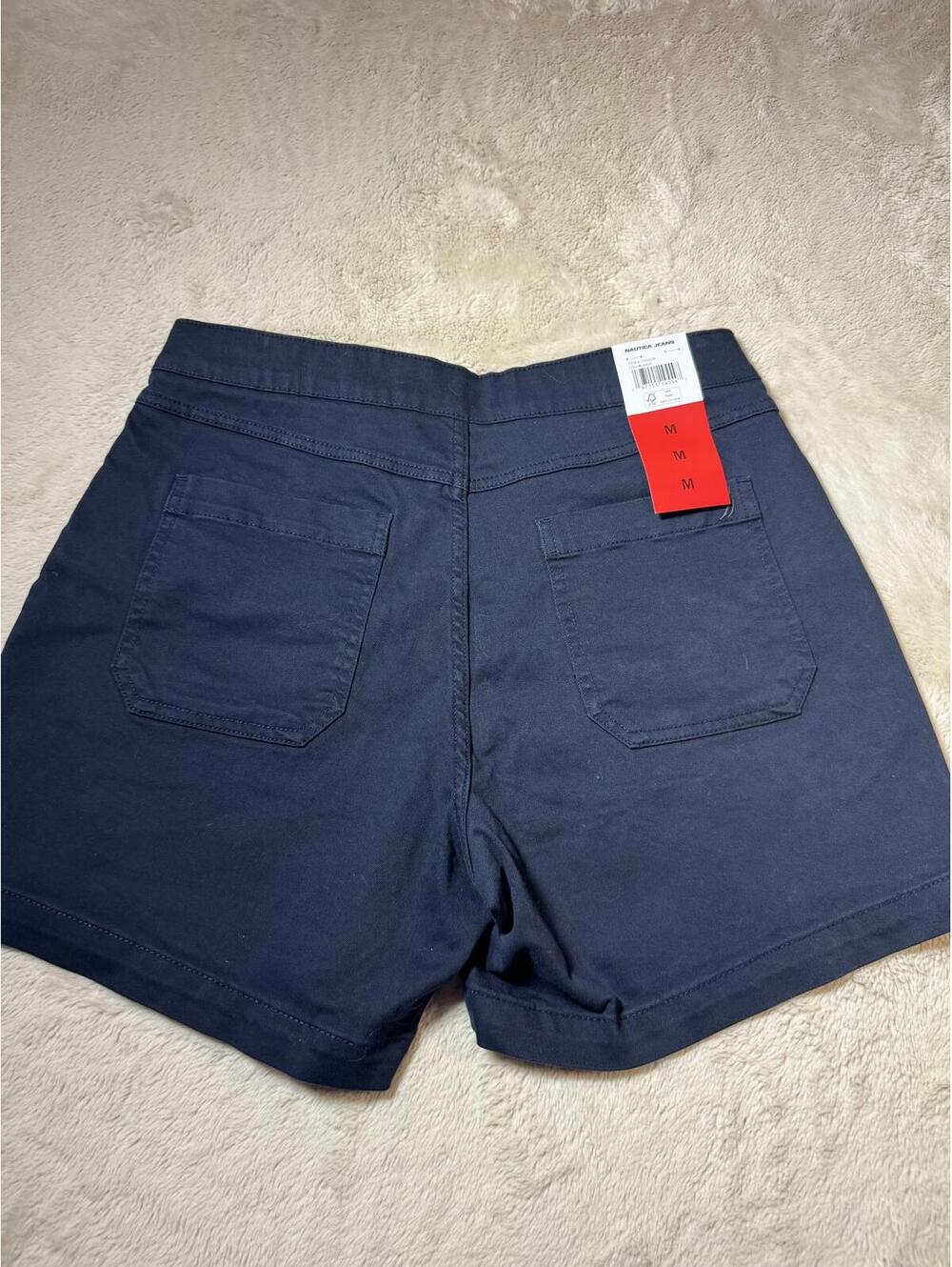 NWT Nautica Jeans Navy Blue Casual Women's Shorts Medium - Picture 5 of 5